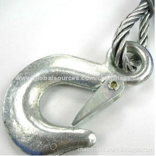 Auto-steel Towing Rope, 1-30-ton, 2-5 Meters, Other Kinds Can be Customized and Available